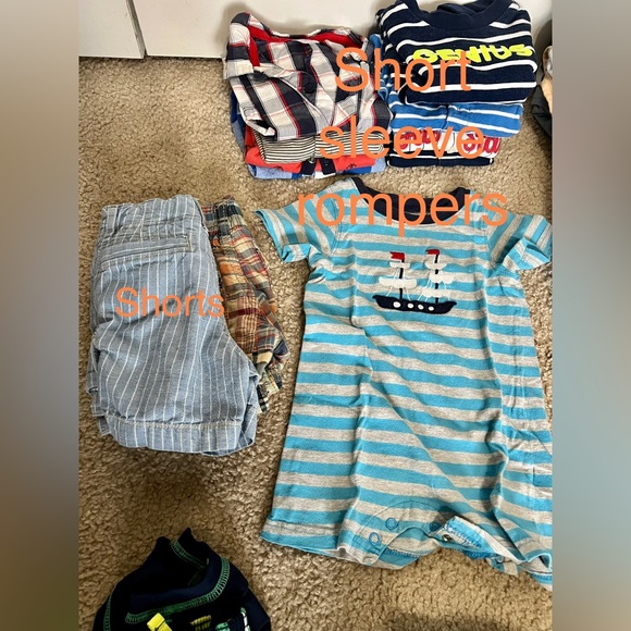 Baby boy clothes 5lb boxes Short Sleeve - Picture 3 of 4